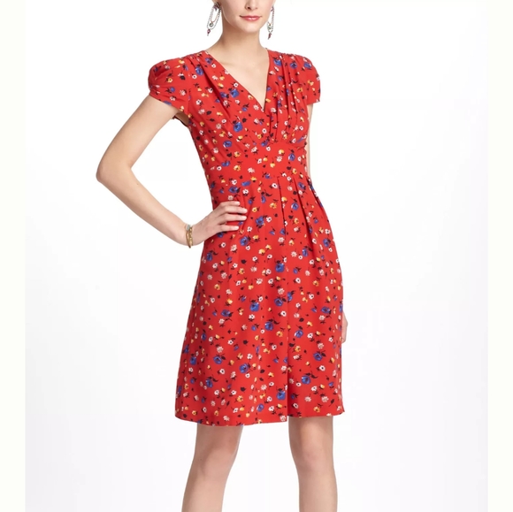 Anthropologie Dresses & Skirts - Anthro Hi There Karen Walker Basque Floral Dress